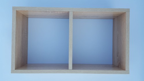 Półka wisząca, regał wiszący, dąb sonoma, MebleWojtala.pl P452.jpg