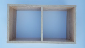 Półka wisząca do garderoby Dąb sonoma 70 cm x  33 cm P22/2