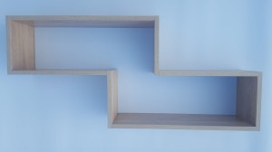 Półka wisząca Dąb sonoma 105cm x  48cm P51/2