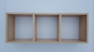 Półka wisząca Dąb sonoma 90 cm x  38 cm P63/2