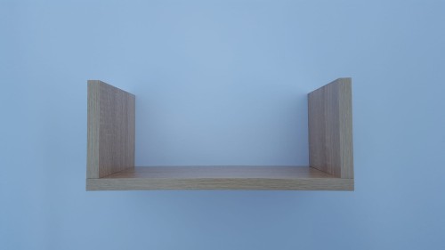 Półka wisząca, regał wiszący, dąb sonoma, MebleWojtala.pl P62.jpg