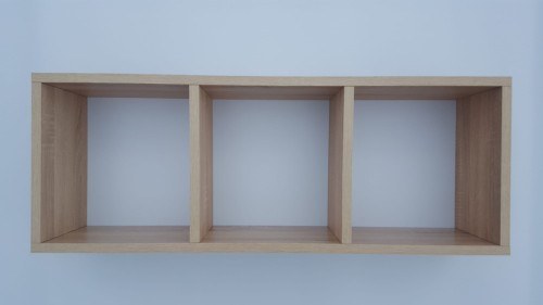 Półka wisząca, regał wiszący, dąb sonoma, MebleWojtala.pl P602.jpg
