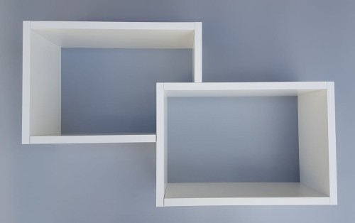 Półka wisząca, regał wiszący, biała mat, MebleWojtala.pl P111.jpg