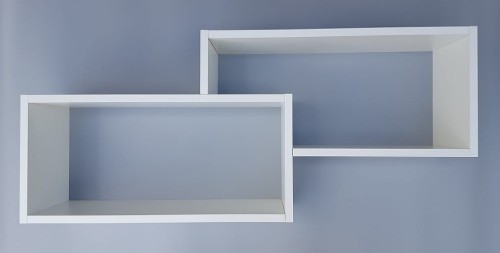 Półka wisząca, regał wiszący, biała mat, MebleWojtala.pl P2911P.jpg