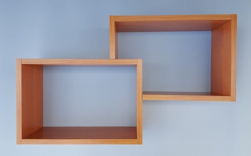 Półka wisząca, regał wiszący, olcha MebleWojtala.pl P191P.jpg