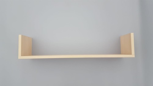 Półka wisząca, regał wiszący, dąb mleczny, MebleWojtala.pl P385.jpg