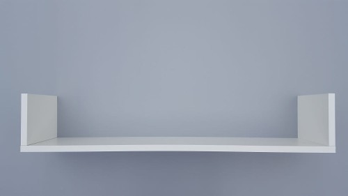 Półka wisząca, regał wiszący, biała mat, MebleWojtala.pl P381.jpg