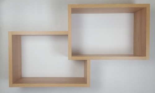 Półka wisząca, regał wiszący, dąb craft złoty, MebleWojtala.pl P13P.jpg