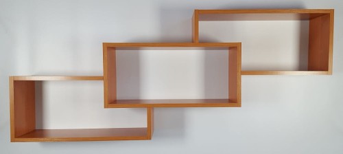 Półka wisząca, regał wiszący, olcha, MebleWojtala.pl P378P.jpg