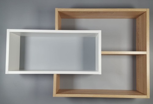 Półka wisząca, regał wiszący, dąb sonoma, MebleWojtala.pl P17210.jpg