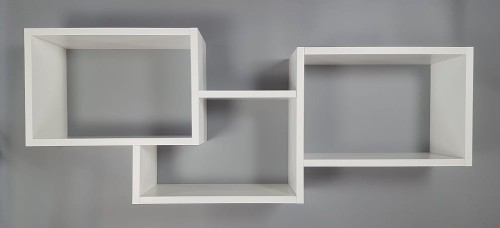 Półka wisząca, regał wiszący, biała, MebleWojtala.pl P711.jpg