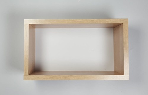 Półka wisząca, regał wiszący, dąb sonoma, MebleWojtala.pl P562.jpg