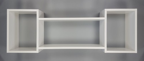 Półka wisząca, regał wiszący, biała, MebleWojtala.pl P421