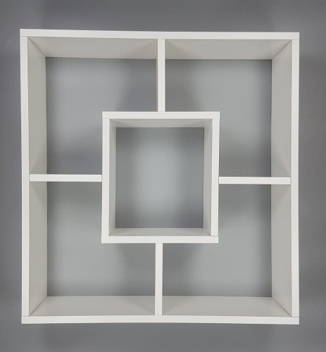 Półka wisząca, regał wiszący, biała, MebleWojtala.pl P281.jpg