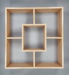 Półka wisząca Dąb sonoma 70 cm x  73 cm P28/2