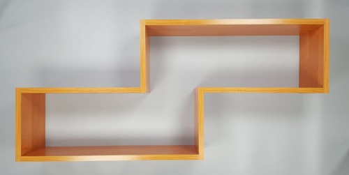 Półka wisząca, regał wiszący, olcha, MebleWojtala.pl P509P.jpg