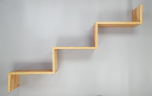 Półka wisząca Dąb craft złoty 86 cm x  75 cm P78/3P