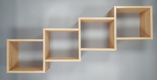 Półka wisząca, regał wiszący, dąb sonoma, MebleWojtala.pl P1612P.jpg