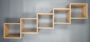 Półka wisząca Dąb sonoma 160,8 cm x  70 cm P162P/2