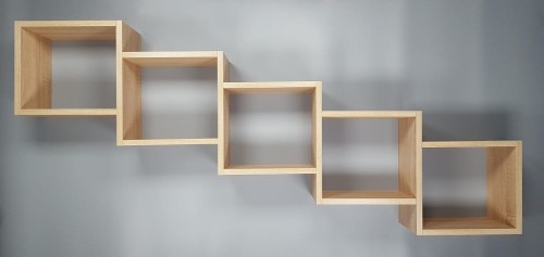 Półka wisząca, regał wiszący, dąb sonoma, MebleWojtala.pl P1622.jpg