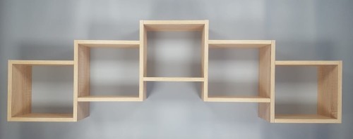 Półka wisząca, regał wiszący, dąb sonoma, MebleWojtala.pl P1632.jpg