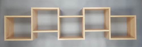 Półka wisząca, regał wiszący, dąb sonoma, MebleWojtala.pl P1662.jpg