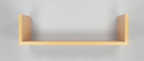 Półka wisząca, regał wiszący, dąb jasny, MebleWojtala.pl P87.jpg