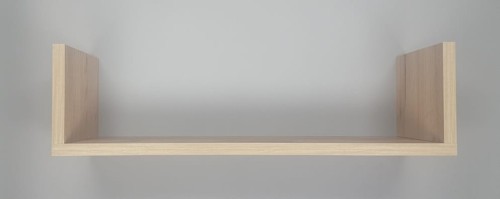 Półka wisząca, regał wiszący, dąb craft szary, MebleWojtala.pl P821.jpg
