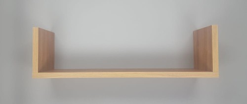 Półka wisząca, regał wiszący, orzech select jasny, MebleWojtala.pl P822.jpg