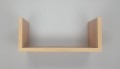 Półka wisząca, regał wiszący, orzech select jasny, MebleWojtala.pl P722.jpg