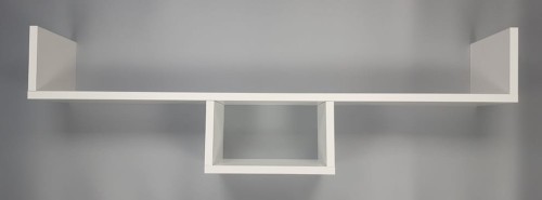 Półka wisząca, regał wiszący,biała , MebleWojtala.pl P321.jpg