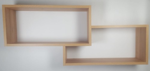 Półka wisząca, regał wiszący, dąb craft złoty, MebleWojtala.pl P293.jpg