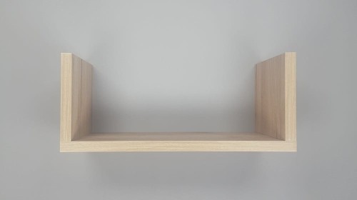 Półka wisząca, regał wiszący, dąb craft szary, MebleWojtala.pl P721.jpg