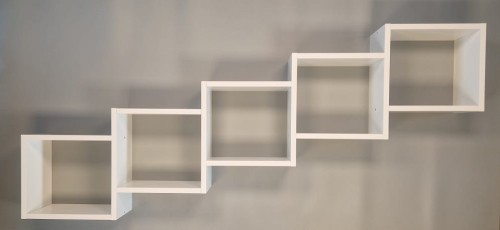 Półka wisząca, regał wiszący, biała, MebleWojtala.pl P1621P.jpg