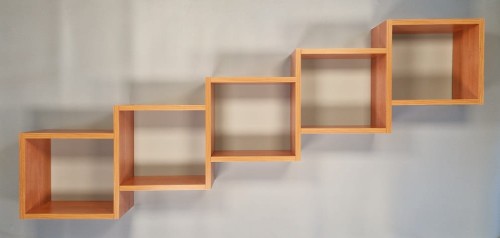 Półka wisząca, regał wiszący, olcha, MebleWojtala.pl P1629P.jpg