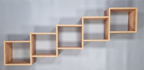 Półka wisząca, regał wiszący, dąb craft złoty, MebleWojtala.pl P1623P.jpg